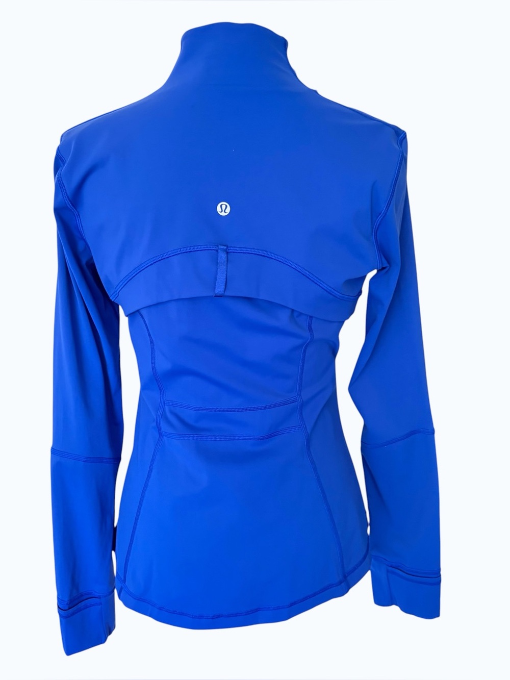 Lululemon Define Jacket Blazer Blue Hiking Athletic Jacket Size 8 - Picture 6 of 9